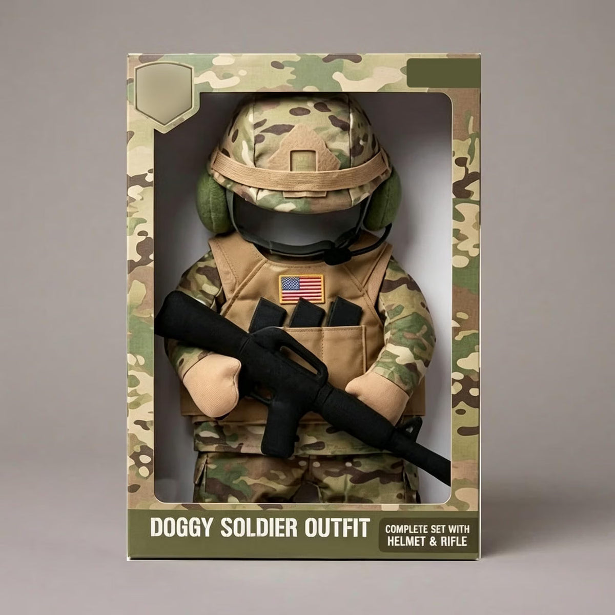 Pet Tactical Soldier Outfit