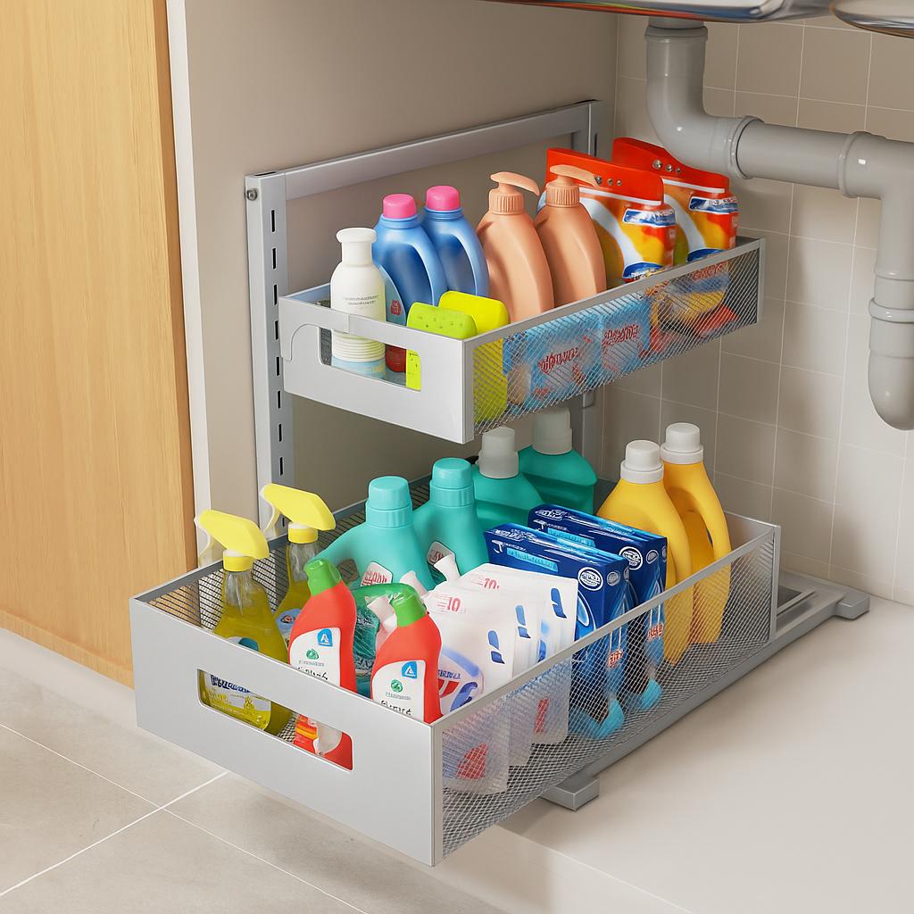 TidySlide™ — Small Space, Big Relief. No More Digging