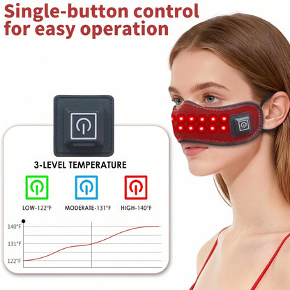 Red Light Heated Nose Band — Sinus & Stuffy Nose Relief