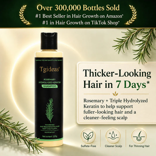 Rosemary Hydrolyzed Shampoo | Hair Growth & Anti-Dandruff Scalp Treatment
