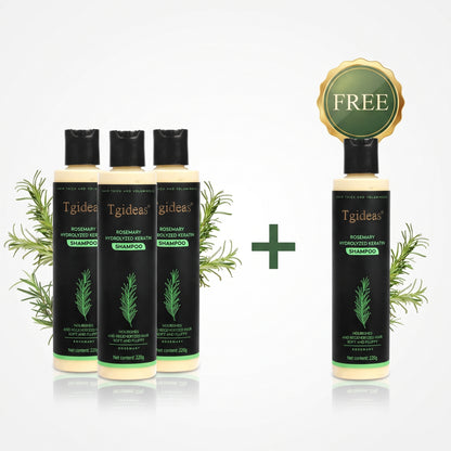 Rosemary Hydrolyzed Shampoo | Hair Growth & Anti-Dandruff Scalp Treatment