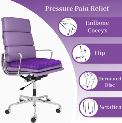 Ergonomic Silicone Seat Cushion – Relief You Can Feel