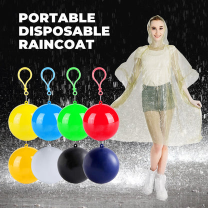 PocketRain™ Mini Ball Shape Disposable Raincoat