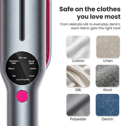SteamerPro™ 2 in 1 Handheld Garment Steamer and Iron