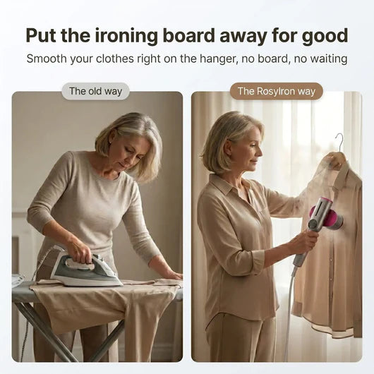 SteamerPro™ 2 in 1 Handheld Garment Steamer and Iron