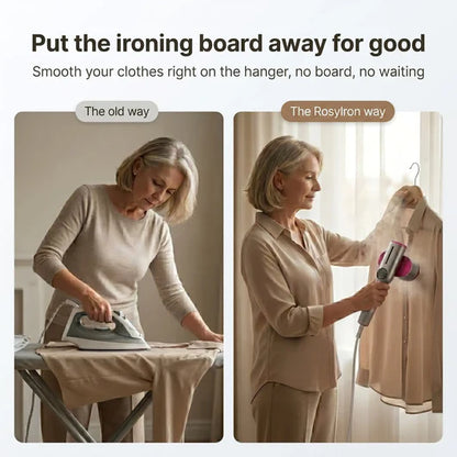 SteamerPro™ 2 in 1 Handheld Garment Steamer and Iron