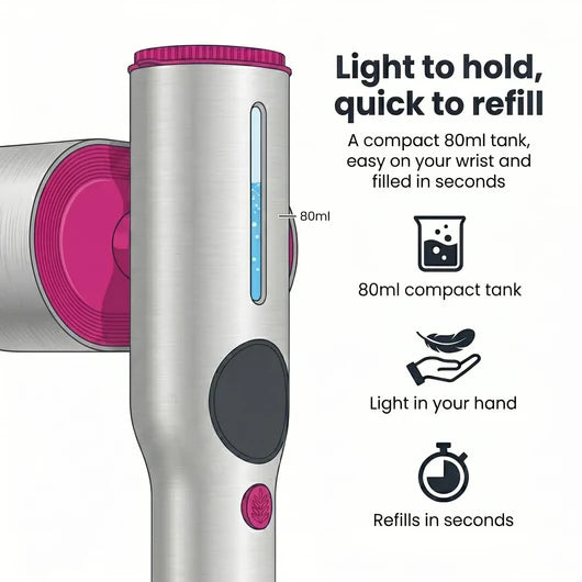 SteamerPro™ 2 in 1 Handheld Garment Steamer and Iron