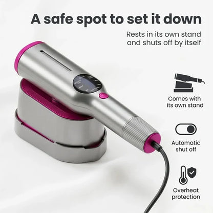 SteamerPro™ 2 in 1 Handheld Garment Steamer and Iron
