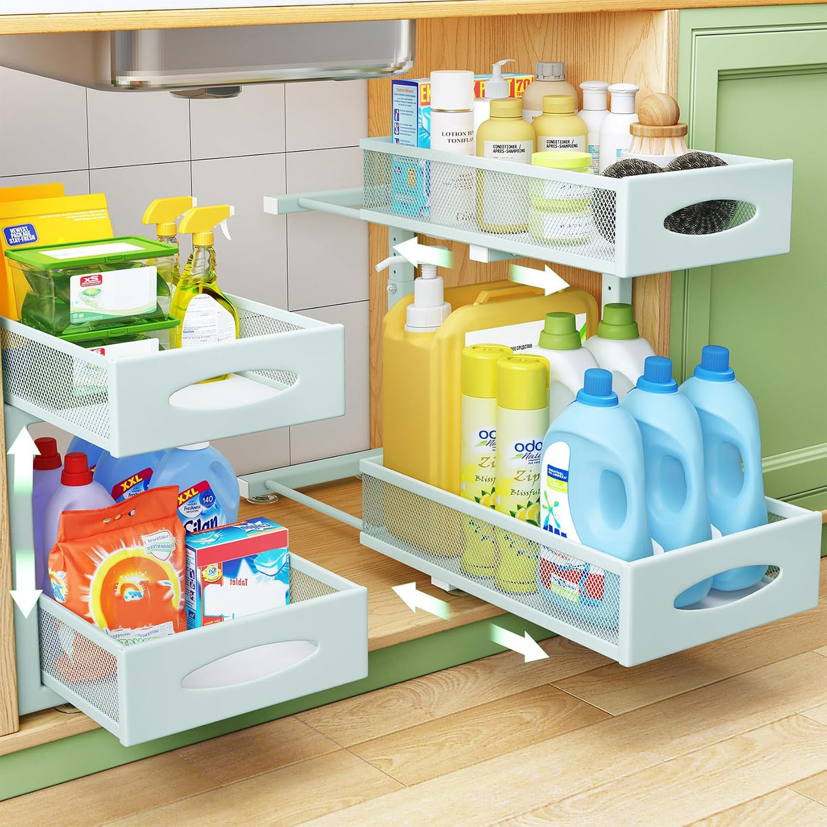 TidySlide™ — Small Space, Big Relief. No More Digging