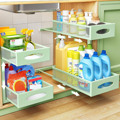 TidySlide™ — Small Space, Big Relief. No More Digging