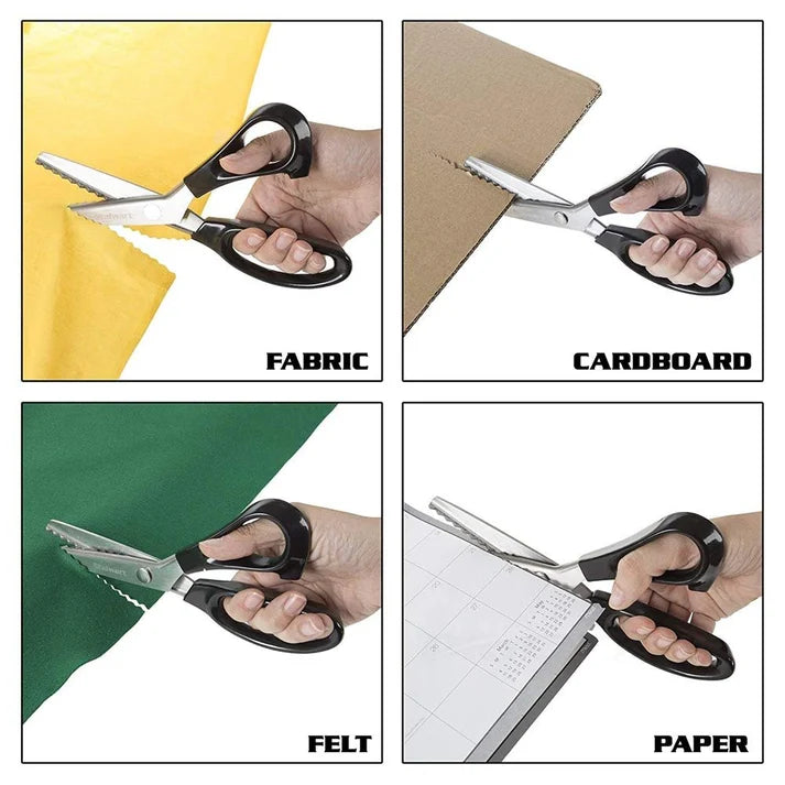 ✂️ Professional Zigzag Pinking Shears